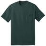 Joe's USA Pocket Tee Shirt - 50/50 Poly Cotton in Sizes S - 6XL Dark Green S Short Sleeve T-Shirts