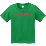 Joe's USA - Santa's Helper Toddler Christmas T-Shirts in Sizes: 2T, 3T, 4T Red Shirt with Green Santa's Helper 2T Short Sleeve T-Shirts