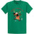 Joe's USA - Santa's Reindeer Collection Green Short Sleeve Tee Small