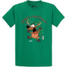Joe's USA - Santa's Reindeer Collection Green Short Sleeve Tee Small