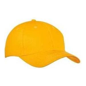 Joe's USA Six - Panel Twill Cap Athletic Gold Hats