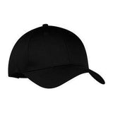 Joe's USA Six - Panel Twill Cap Black Hats