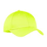 Joe's USA Six - Panel Twill Cap Neon Yellow Hats