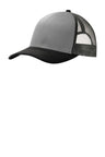 Joe's USA Snapback Trucker Cap Gusty Grey/ Black/ Grey Steel OSFA Hats