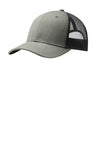 Joe's USA Snapback Trucker Cap Heather Grey/ Black OSFA Hats