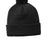 Joe's USA Solid Pom Pom Beanie Black OSFA Beanies