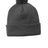 Joe's USA Solid Pom Pom Beanie Iron Grey OSFA Beanies