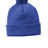 Joe's USA Solid Pom Pom Beanie True Royal OSFA Beanies