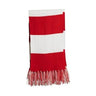 Joe's USA Spectator Scarf True Red/ White Scarves