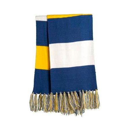 Joe's USA Spectator Scarf True Royal/ Gold/ White Scarves