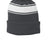 Joe's USA Stripe Pom Pom Beanie Iron Grey/ White OSFA Beanies