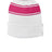Joe's USA Stripe Pom Pom Beanie White/ Pink Raspberry OSFA Beanies