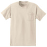Joe's USA Tall Essential T-Shirt with Pocket Natural Large Tall Short Sleeve T-Shirts