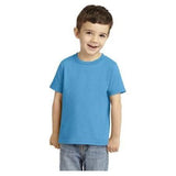 Joe's USA Toddler 5.4 - oz 100% Cotton T-Shirt Aquatic Blue 2T Short Sleeve T-Shirts