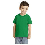 Joe's USA Toddler 5.4 - oz 100% Cotton T-Shirt Clover Green 3T Short Sleeve T-Shirts