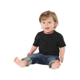Joe's USA Toddler 5.4 - oz 100% Cotton T-Shirt Jet Black 4T Short Sleeve T-Shirts