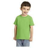 Joe's USA Toddler 5.4 - oz 100% Cotton T-Shirt Lime 2T Short Sleeve T-Shirts