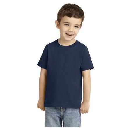 Joe's USA Toddler 5.4 - oz 100% Cotton T-Shirt Navy 3T Short Sleeve T-Shirts