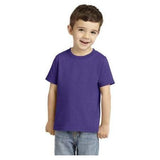 Joe's USA Toddler 5.4 - oz 100% Cotton T-Shirt Purple 3T Short Sleeve T-Shirts