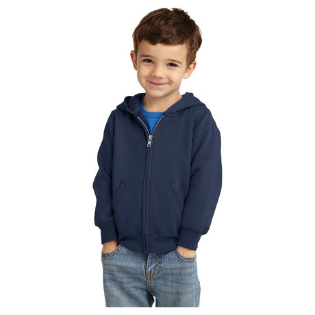 Joe's USA Toddler Core Fleece Full - Zip Hooded Sweatshirt Royal 2T Zip Hoodies