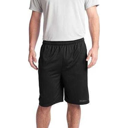 Joe's USA Tough Mesh Pocket Short Pocket Short Black X - Small