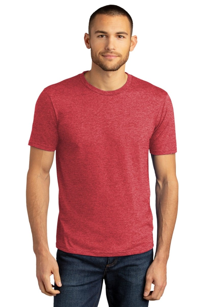 Joe's USA Tri - Blend DTG Tee Red Frost XS Short Sleeve T-Shirts