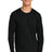 Joe's USA Unisex Long Sleeve Organic Cotton Tee Deep Black XS Short Sleeve T-Shirts
