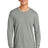 Joe's USA Unisex Long Sleeve Organic Cotton Tee Granite Grey Heather XS Short Sleeve T-Shirts