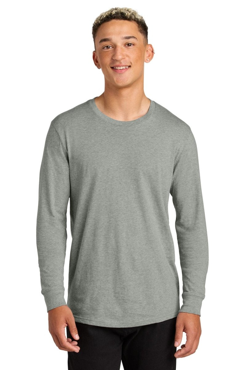Joe's USA Unisex Long Sleeve Organic Cotton Tee Granite Grey Heather XS Short Sleeve T-Shirts