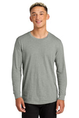 Joe's USA Unisex Long Sleeve Organic Cotton Tee Granite Grey Heather XS Short Sleeve T-Shirts