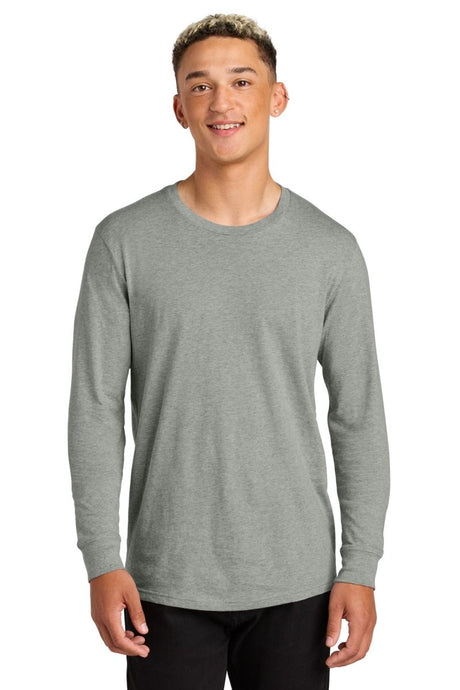 Joe's USA Unisex Long Sleeve Organic Cotton Tee Granite Grey Heather XS Short Sleeve T-Shirts