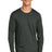 Joe's USA Unisex Long Sleeve Organic Cotton Tee Terrain Grey XS Short Sleeve T-Shirts