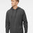 Joe's USA Unisex Midweight Hooded Sweatshirt Charcoal Heather XS Hoodies