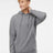 Joe's USA Unisex Midweight Hooded Sweatshirt Gunmetal Heather XS Hoodies