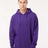 Joe's USA Unisex Midweight Hooded Sweatshirt Plum XS Hoodies
