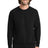 Joe's USA Unisex Organic French Terry Crewneck Sweatshirt Deep Black XS Crewneck Sweatshirts
