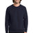 Joe's USA Unisex Organic French Terry Crewneck Sweatshirt Night Sky Navy XS Crewneck Sweatshirts