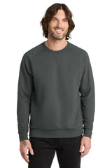 Joe's USA Unisex Organic French Terry Crewneck Sweatshirt Terrain Grey XS Crewneck Sweatshirts
