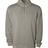 Joe's USA Unisex Pigment - Dyed Quarter - Zip Pullover Pigment Cement XS