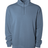 Joe's USA Unisex Pigment - Dyed Quarter - Zip Pullover Pigment Slate Blue XS