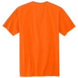 Joe's USA USA MADE T-Shirts S Safety Orange (50/50 Cotton Poly) Short Sleeve T-Shirts