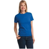 Joe's USA Womens Heavyweight 6.1 - ounce, 100% Soft Spun Cotton T-Shirts in 37 Colors XS - 4XL Athletic Heather L Short Sleeve T-Shirts
