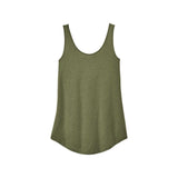Joe's USA Women's Perfect Tri Relaxed Tank Military Green X - Small
