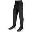 Joe's USA Youth Baseball Softball Pull Up Pants in Sizes XX - Small to X - Large XX - Small Black