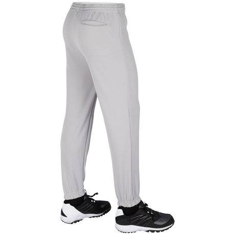 Joe's USA Youth Baseball Softball Pull Up Pants in Sizes XX - Small to X - Large XX - Small Grey