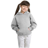 Joe's USA Youth Comfortblend EcoSmart Pullover Hooded Sweatshirt Youth X - Small Ash Sweatshirts