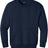 Joe's USA Youth Core Fleece Crewneck Pocket Sweatshirt in XS - XL True Navy Youth X - Small Sweatshirts/Fleece