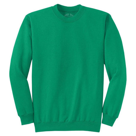 Joe's USA Youth Heavy Blend Crewneck Sweatshirt X - Small Kelly Green Crewneck Sweatshirts