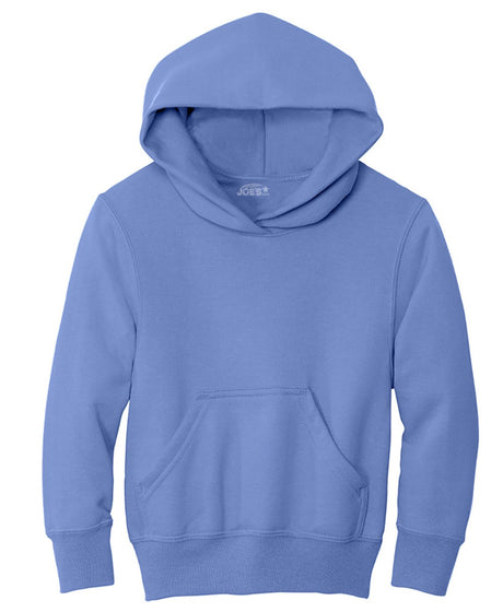 Joe's USA Youth Heavy Blend Hooded Sweatshirt Carolina Blue X - Small Sweatshirts