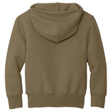 Joe's USA Youth Heavy Blend Hooded Sweatshirt Coyote Brown X - Small Sweatshirts